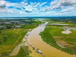 La Nga River in Vietnam